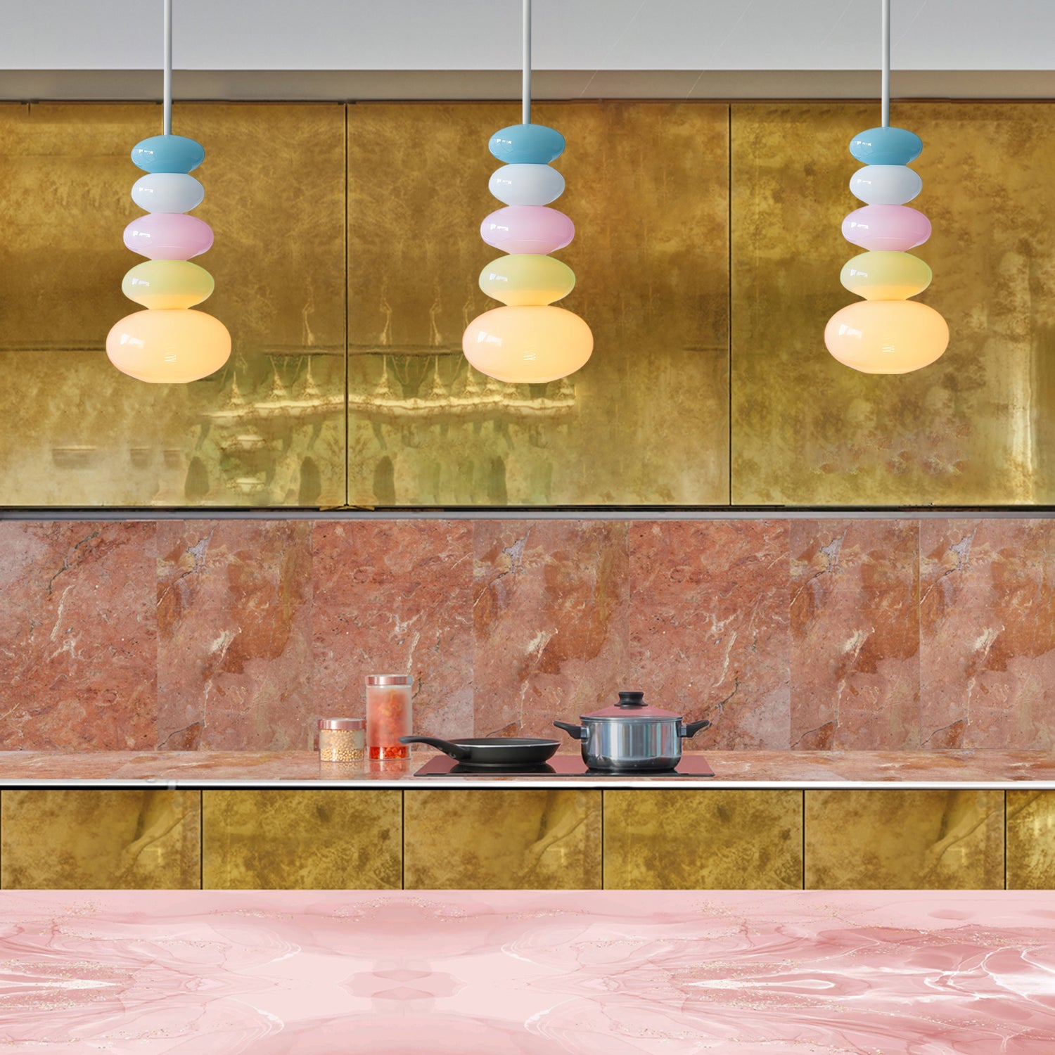 Stack Candy Pendant Light