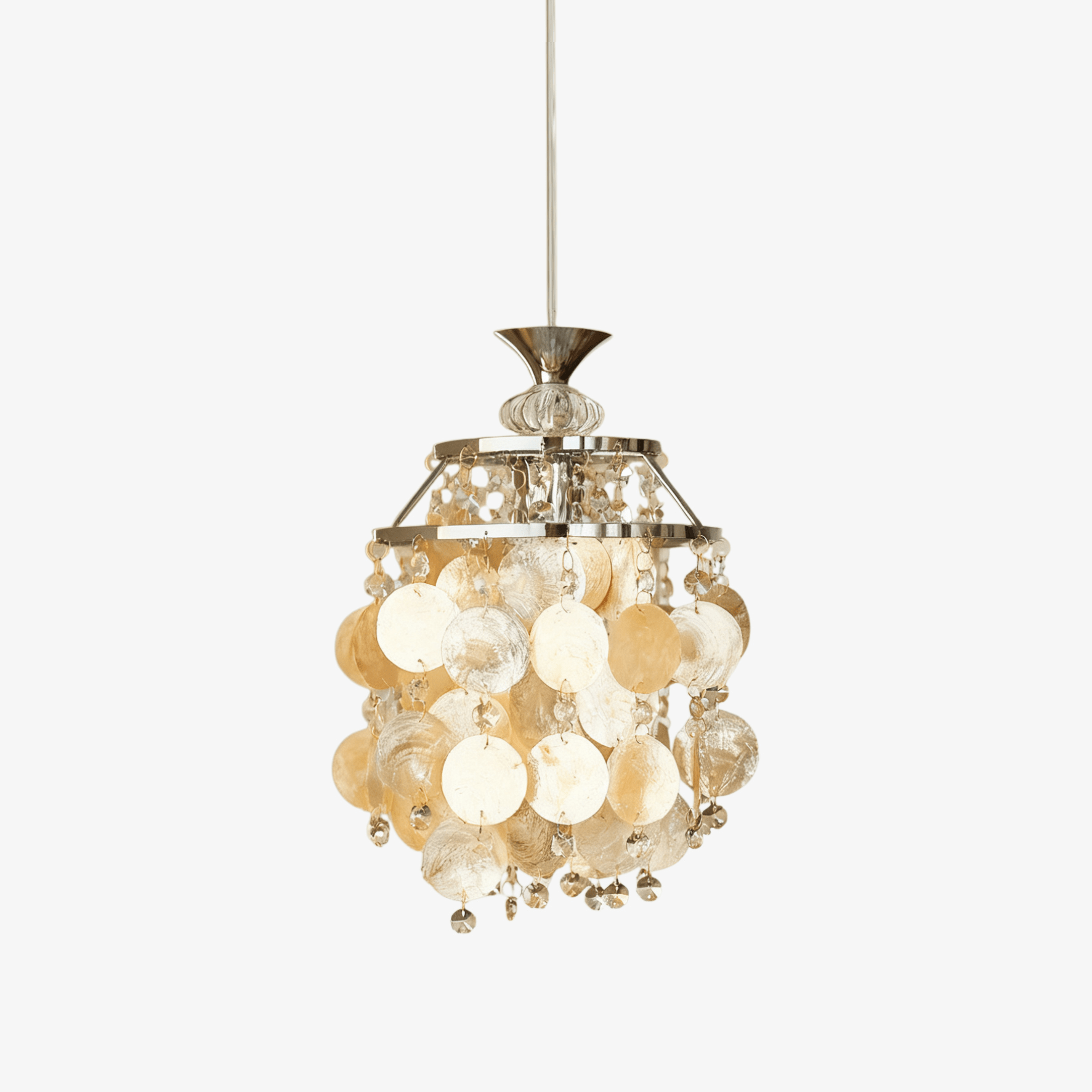 Shell Disc Lamp Shade Shell Disc Pendant Light